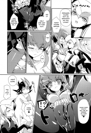 (Puniket 25) [Hirusuta (Taira Kosaka)] Haran no Kouyasai (Yu-Gi-Oh! ZEXAL) [English] {doujins.com} - Page 17