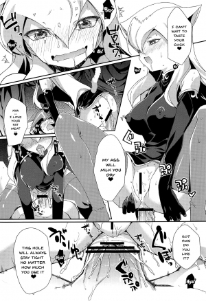 (Puniket 25) [Hirusuta (Taira Kosaka)] Haran no Kouyasai (Yu-Gi-Oh! ZEXAL) [English] {doujins.com} - Page 22
