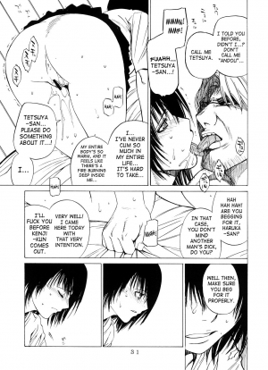  (SC33) [Kouchaya (Ohtsuka Kotora)] Kousasuru Osu to Mesu -Ochiteiku Haruka- | Crossing Man and Woman [English] [SaHa]  - Page 31