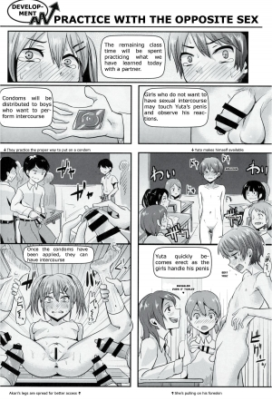 (C86) [H-SQUAD (Guglielmo)] Hokentaiiku Gakushuu Note ~Group Work Hen~ [English] - Page 24