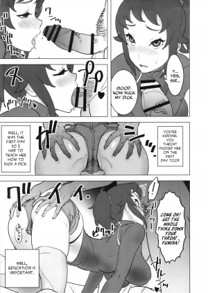 (C87) [SANDWORKS (Suna)] Fumina no Namaiki na Ana ni Pyu | Shooting a Load in Fumina’s Saucy Hole (Gundam Build Fighters Try) [English] =7beersago= - Page 7