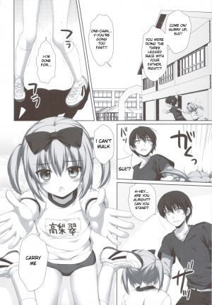 (C83) [Alpha to Yukaina Nakamatachi (Alpha)] Itoko de Futago no Ane Takanashi Sui [English] {Yuzuru Katsuragi} - Page 22