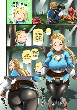 (C93) [UU-ZONE (nuezou)] Ee Ketsu. | Dat Ass. (The Legend of Zelda: Breath of the Wild) [English] [biribiri] [Colorized] [Decensored] - Page 4