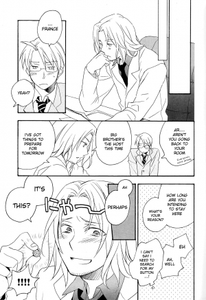 [Hobihobi (Iwaki Soyogo)] Kyouiku-jou, Yoroshiku nai Koto (Hetalia: Axis Powers) [English] - Page 7