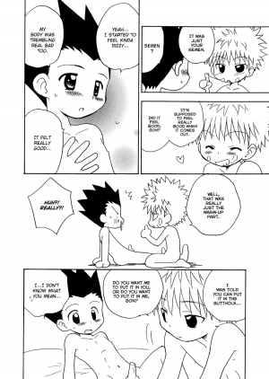 [Kurikomi (Adachi Himiko)] Friendship (Hunter x Hunter) [English] [Busy Bee Translations] - Page 11