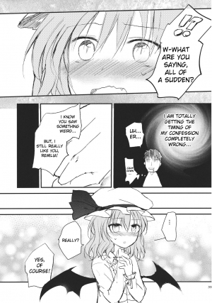 (Reitaisai 9) [Mikkamisaki (Nadzuka)] Remilia ga Genjitsukyou Iri | Remilia in My Hometown in Reality (Touhou Project) [English] [Yendi] - Page 40