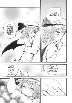 (Reitaisai 9) [Mikkamisaki (Nadzuka)] Remilia ga Genjitsukyou Iri | Remilia in My Hometown in Reality (Touhou Project) [English] [Yendi] - Page 42