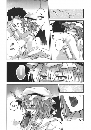 (Reitaisai 9) [Mikkamisaki (Nadzuka)] Remilia ga Genjitsukyou Iri | Remilia in My Hometown in Reality (Touhou Project) [English] [Yendi] - Page 43