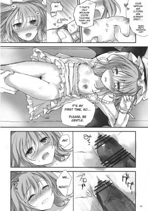 (Reitaisai 9) [Mikkamisaki (Nadzuka)] Remilia ga Genjitsukyou Iri | Remilia in My Hometown in Reality (Touhou Project) [English] [Yendi] - Page 47