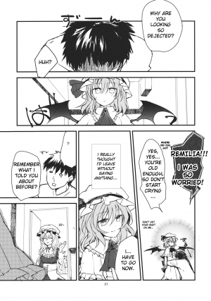 (Reitaisai 9) [Mikkamisaki (Nadzuka)] Remilia ga Genjitsukyou Iri | Remilia in My Hometown in Reality (Touhou Project) [English] [Yendi] - Page 58