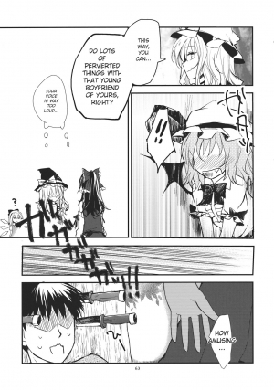 (Reitaisai 9) [Mikkamisaki (Nadzuka)] Remilia ga Genjitsukyou Iri | Remilia in My Hometown in Reality (Touhou Project) [English] [Yendi] - Page 64