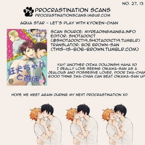  (C87) [aqua star (Kuzumi Yuno)] Kyouken-chan to Asobo | Let's Play with Kyoken-chan (Haikyuu!!) [English] [Procrastination Scans]  - Page 18