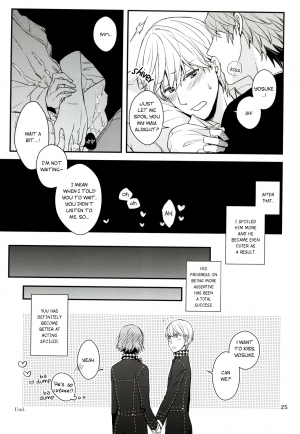 (C83) [Swallow Sky (Rihara)] CRAZY CAT LOVER (Persona 4) [English] [Kuro] - Page 25