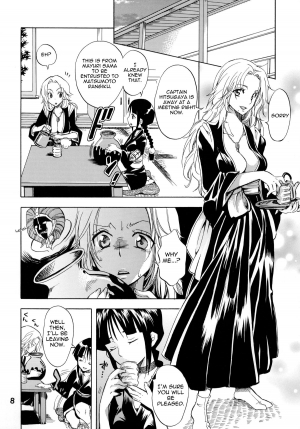 (C76) [Kurione-sha (YU-RI)] Nurunuru Panic! | Slimy Panic! (Bleach) [English] =Pineapples r' Us= - Page 8