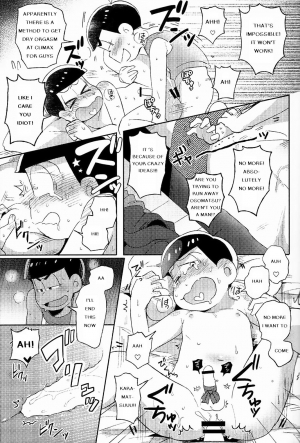 [Momoiro-netsuduki (Kisaki Nana)] Feeling Horny!! (Osomatsu-san) [English] [TSIOX] - Page 10