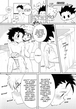 (Shota Scratch 24) [MiUMiU (Amin)] Sei Kurabe!! | Comparing Sex!! (Hunter x Hunter) [English] [HXH-Doujinshilivejournal] - Page 8