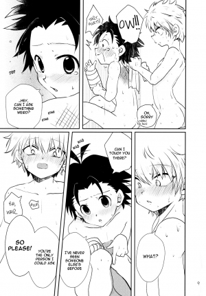 (Shota Scratch 24) [MiUMiU (Amin)] Sei Kurabe!! | Comparing Sex!! (Hunter x Hunter) [English] [HXH-Doujinshilivejournal] - Page 9
