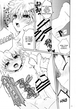 (Shota Scratch 24) [MiUMiU (Amin)] Sei Kurabe!! | Comparing Sex!! (Hunter x Hunter) [English] [HXH-Doujinshilivejournal] - Page 13