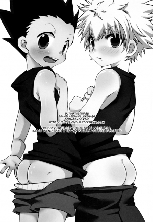 (Shota Scratch 24) [MiUMiU (Amin)] Sei Kurabe!! | Comparing Sex!! (Hunter x Hunter) [English] [HXH-Doujinshilivejournal] - Page 17