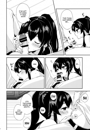 (Houraigekisen! Yo-i! 25Senme) [Rosapersica (Ichinomiya)] Yoru Yahagi ~Teitoku to Himitsu no Sofa Jouji~ (Kantai Collection -KanColle-) [English] [Constantly] - Page 16