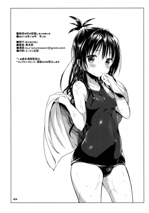 (C89) [Micro Page (Kuromotokun)] Mikan o Suki Houdai Shichau Hon 2 (To LOVE-Ru) [English] [N04h] - Page 26