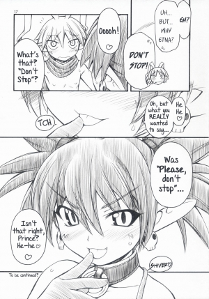 [Manitou (Nakajima Rei)] Favo tipeR (Makai Senki Disgaea) [English] [Decensored] [2006-09-20] - Page 17