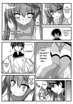 (C80) [WS. (Yuuki Shin)] Kokoro Biyori. | Heart Weather (IS <Infinite Stratos>) [English] [Rapid Switch] - Page 8