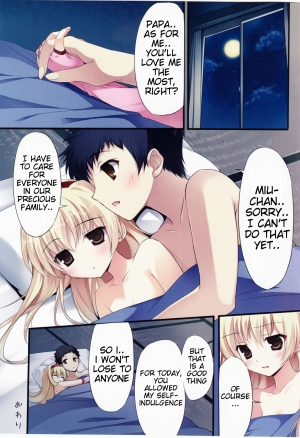 (COMIC1☆6) [KAROMIX (karory)] Karorful mix EX7 (Papa no Iu Koto wo Kikinasai!) [English] [ydwtt] - Page 17