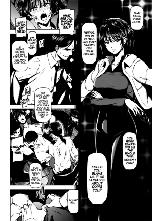  (C88) [Kiyosumi Hurricane (Kiyosumi Hurricane)] ONE-HURRICANE - Toraware no Fubuki (One Punch Man) [English] [wehasband]  - Page 12