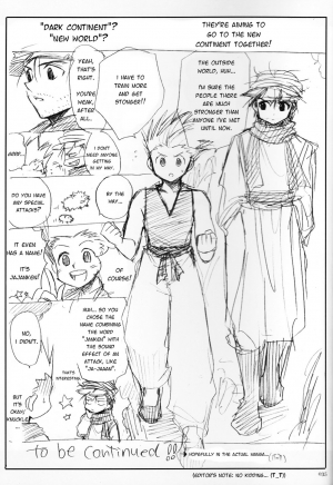 [Tete to Ribon (Kuromurets)] Next door (Hunter x Hunter) [English] - Page 38