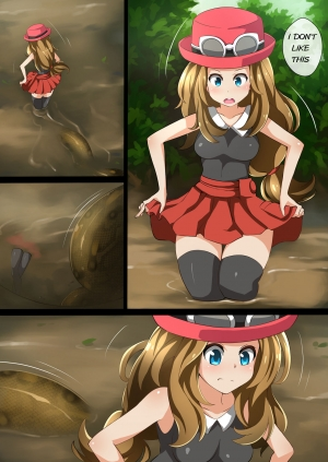 [Mist Night (Arniro)] Hell Of Swallowed: Serena VS Anaconda (Pokémon) - Page 3