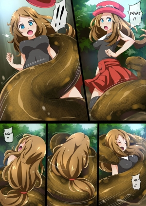 [Mist Night (Arniro)] Hell Of Swallowed: Serena VS Anaconda (Pokémon) - Page 4