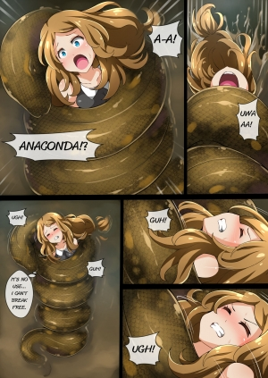 [Mist Night (Arniro)] Hell Of Swallowed: Serena VS Anaconda (Pokémon) - Page 5