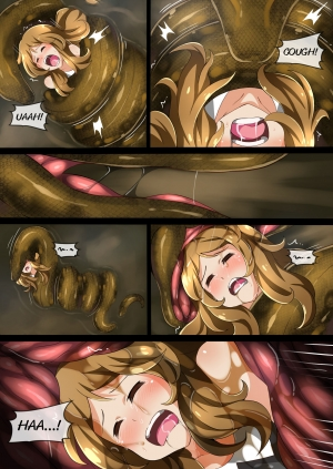 [Mist Night (Arniro)] Hell Of Swallowed: Serena VS Anaconda (Pokémon) - Page 10