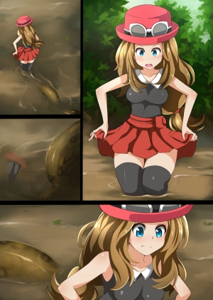 [Mist Night (Arniro)] Hell Of Swallowed: Serena VS Anaconda (Pokémon) - Page 19