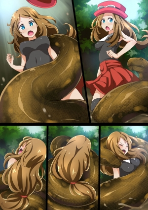 [Mist Night (Arniro)] Hell Of Swallowed: Serena VS Anaconda (Pokémon) - Page 20