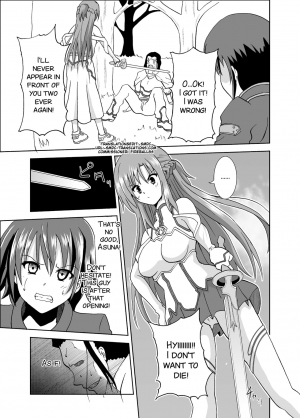 [Kuroi Mono (Akadama)] Haiboku Heroine A | Defeated Heroine A (Sword Art Online) [English] [SMDC] [Digital] - Page 6