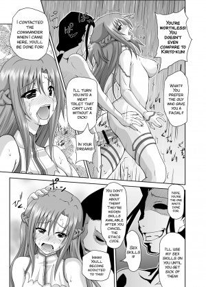 [Kuroi Mono (Akadama)] Haiboku Heroine A | Defeated Heroine A (Sword Art Online) [English] [SMDC] [Digital] - Page 14