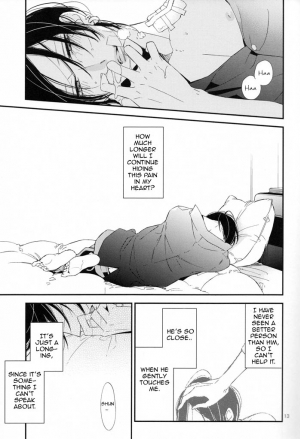 (J.GARDEN 32) [Kyuushiki (Ogawa Chise)] Ienai Itami o Daiteiru | An Unspeakable Pain [English] [Cocobees] - Page 14