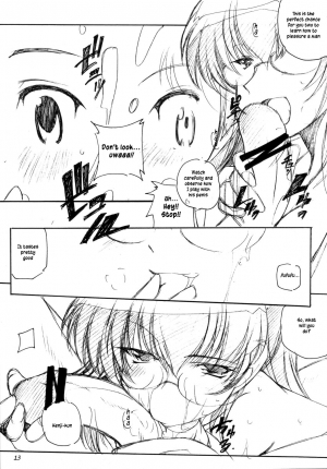 (C67) [Maruarai (Arai Kazuki)] Benkyou no Jikan |  Study Time (School Rumble) [English] - Page 13