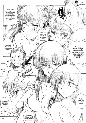 (C67) [Maruarai (Arai Kazuki)] Benkyou no Jikan |  Study Time (School Rumble) [English] - Page 15