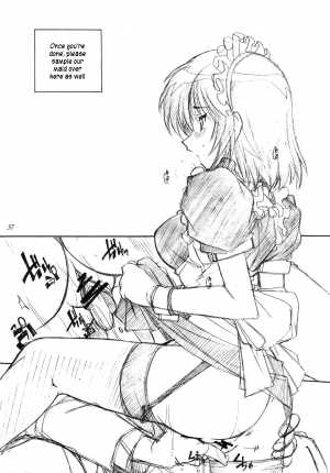 (C67) [Maruarai (Arai Kazuki)] Benkyou no Jikan |  Study Time (School Rumble) [English] - Page 37