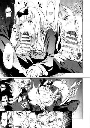 (COMIC1☆15) [AERODOG (inu)] EROCHIKA! (Kaguya-sama wa Kokurasetai) [English] {Doujins.com} - Page 11
