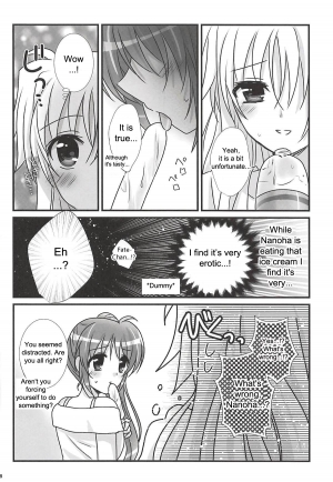 (C94) [Ameiro (Nanashiki)] Natsudoke (Mahou Shoujo Lyrical Nanoha) [English] [Started The Breaker + NanoFate] - Page 8