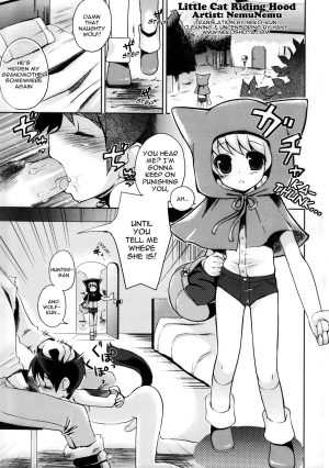 (C75) [Rorororomo (NemuNemu)] Neko Zukin-kun | Little Cat Riding Hood (Shounen Iro Zukan 9 ~Otogikko~) [English] - Page 2