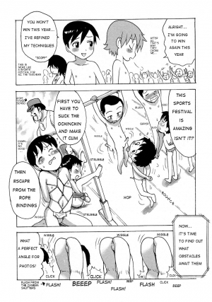 [Karma Tatsurou] Shota-gaibutsu Kyousou | Shota Obstacle Race (Shounen Ai No Bigaku 9 The Bokura No Undoukai) [English] [WarDance] - Page 3