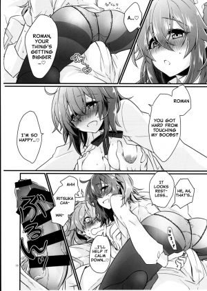 (SUPERKansai23) [Kagirinaku Ai. (Aoi)] Doutei o Sutenai to Derarenai Heya ni Tojikomeraretara Happy End ni Natta Hanashi (Fate/Grand Order) [English] [Nishimaru] - Page 11