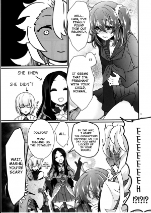 (SUPERKansai23) [Kagirinaku Ai. (Aoi)] Doutei o Sutenai to Derarenai Heya ni Tojikomeraretara Happy End ni Natta Hanashi (Fate/Grand Order) [English] [Nishimaru] - Page 32