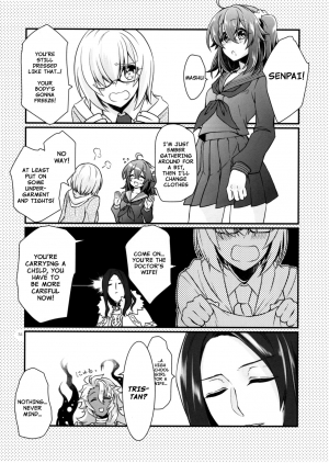 (SUPERKansai23) [Kagirinaku Ai. (Aoi)] Doutei o Sutenai to Derarenai Heya ni Tojikomeraretara Happy End ni Natta Hanashi (Fate/Grand Order) [English] [Nishimaru] - Page 37