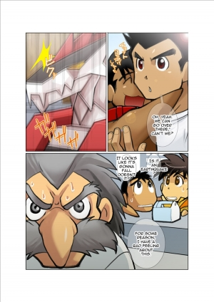 [Gamushara! (Nakata Shunpei)] Dragon Ranger Ao Hen + Aka Hen Bangai | Dragon Ranger Blue Prologue [English] [BARAdise Scanlations] [Digital] - Page 19